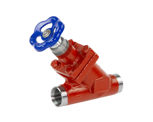 Danfoss 148B5910 — Запорный клапан SVA-S 80 D STR H-WHEEL