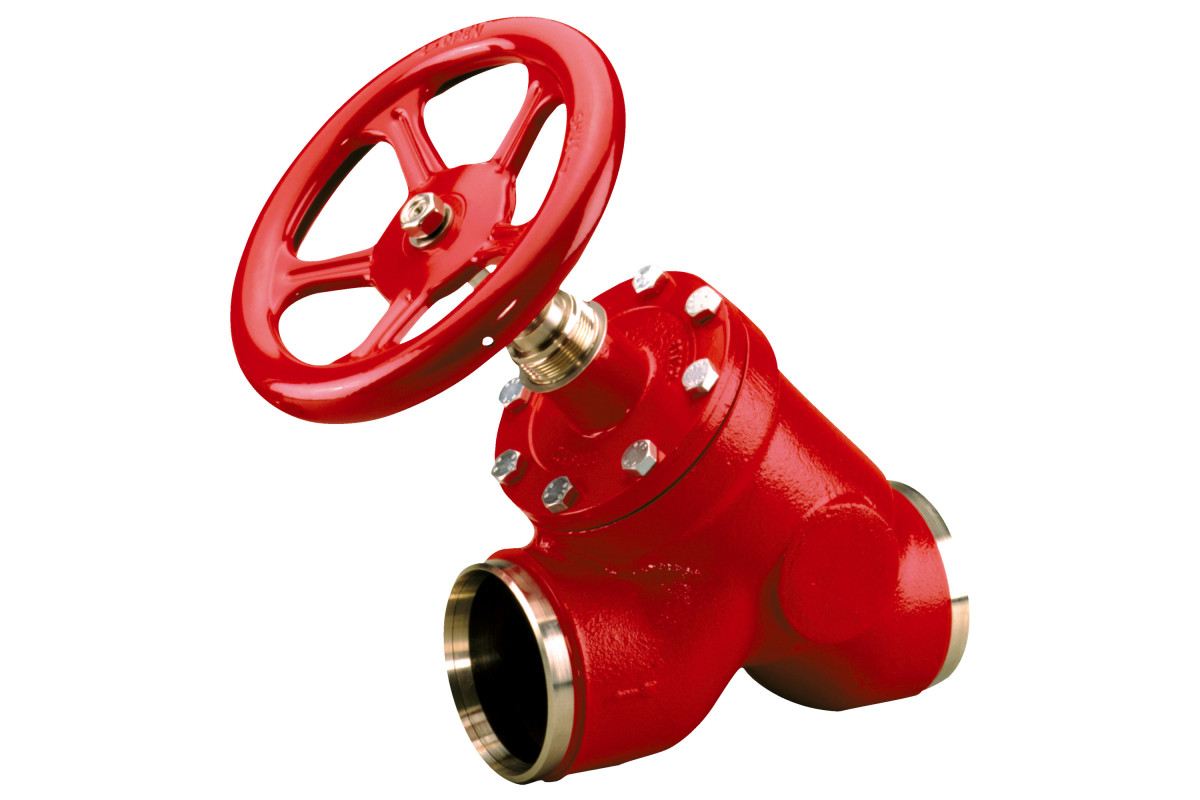 Danfoss 148B6010 — Запорный клапан SVA-S 100 D STR H-WHEEL