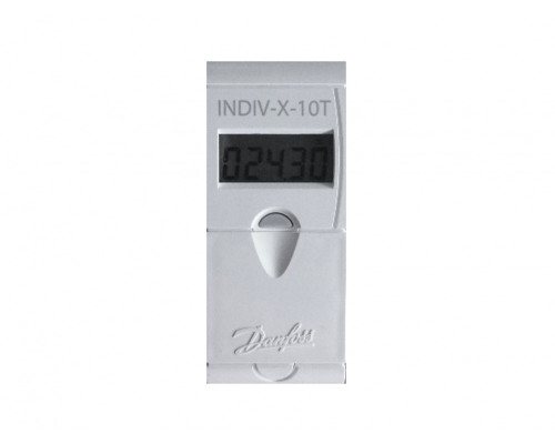 Danfoss 187F0071R INDIV-X-10T — распределитель Walkby (Обходной сбор данных), питание — 3-вольтовая литиевая батарея, размеры — не более 95 х 42 х 22