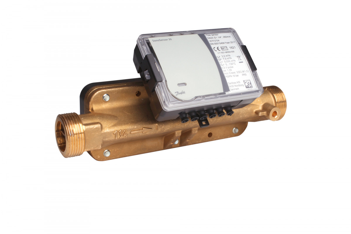 Danfoss SonoSensor30 (Ультразвуковой датчик)/хол/Qp3,5/Qi0,035/Ду32/фл/пасп | 187F4012P