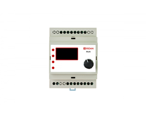 21RT0209R — Ридан Multi (Мульти) терморегулятор, размеры 90,2 х 71 х 70,9, класс защиты IP 20